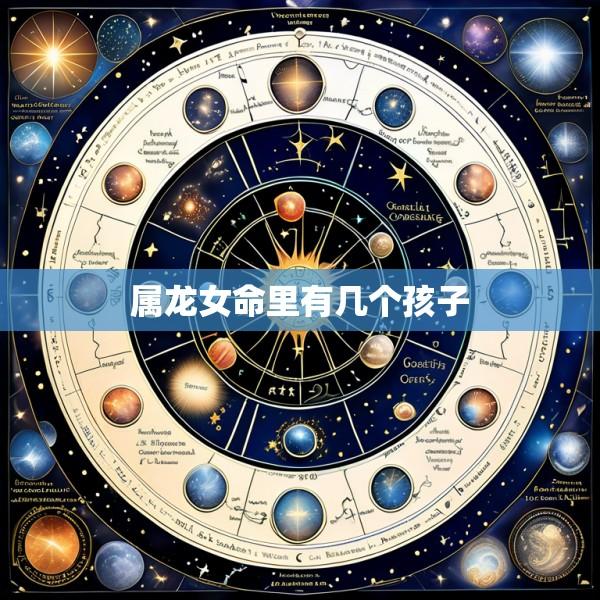 属龙女命里有几个孩子