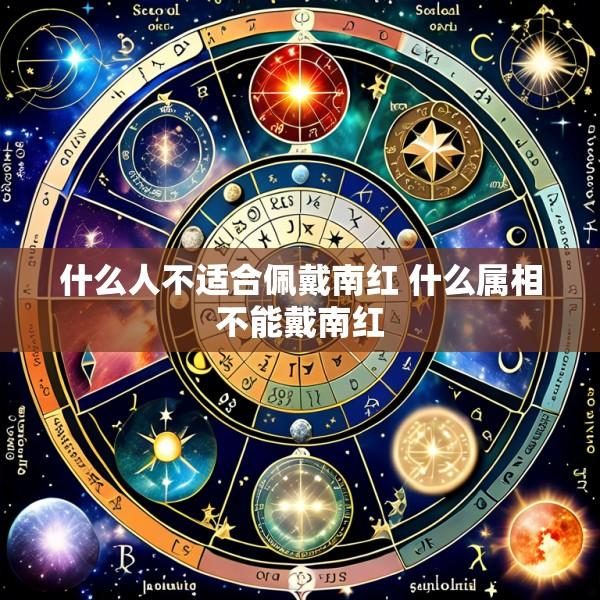 什么人不适合佩戴南红 什么属相不能戴南红