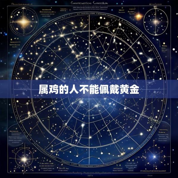 属鸡的人不能佩戴黄金