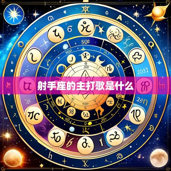 射手座的主打歌是什么