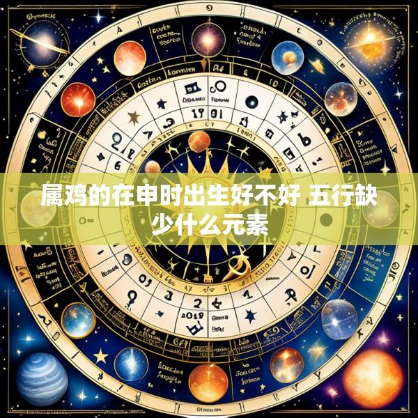 属鸡的在申时出生好不好 五行缺少什么元素