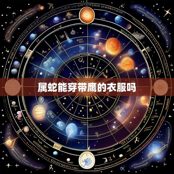 属蛇能穿带鹰的衣服吗