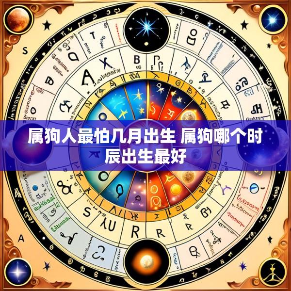 属狗人最怕几月出生 属狗哪个时辰出生最好