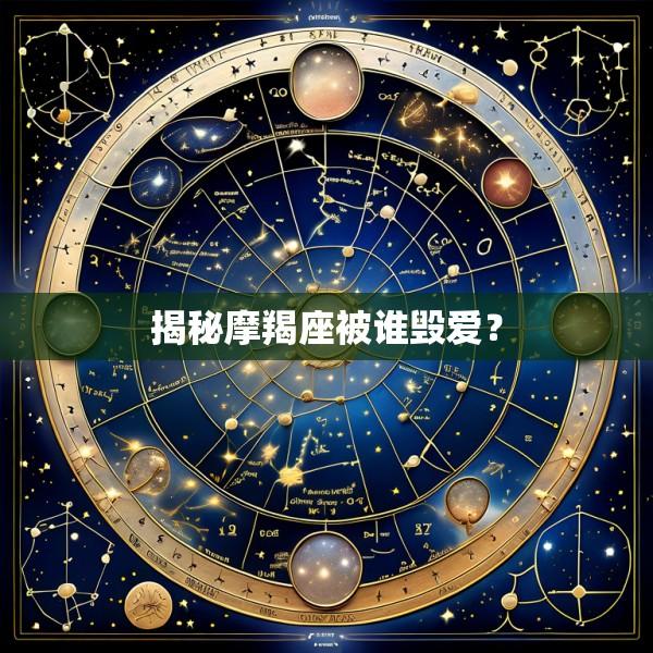 揭秘摩羯座被谁毁爱？