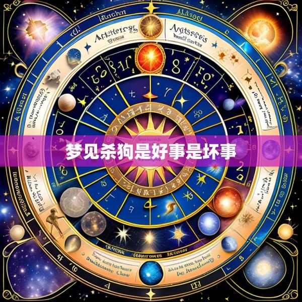 梦见杀狗是好事是坏事