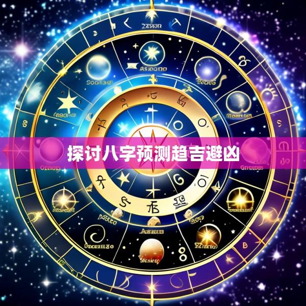 探讨八字预测趋吉避凶