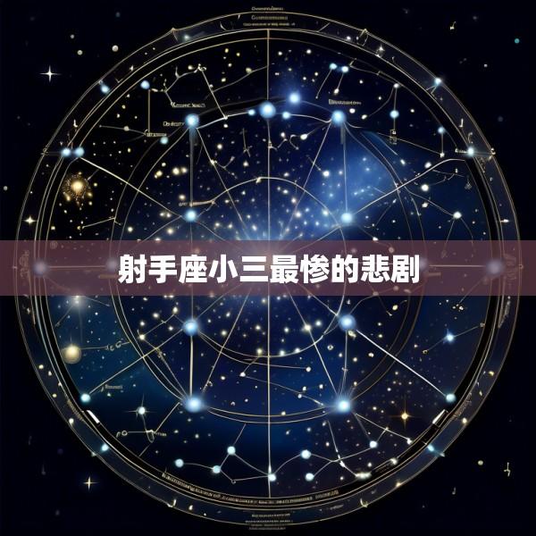 射手座小三最惨的悲剧