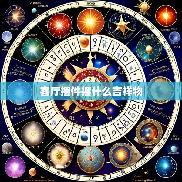 客厅摆件摆什么吉祥物