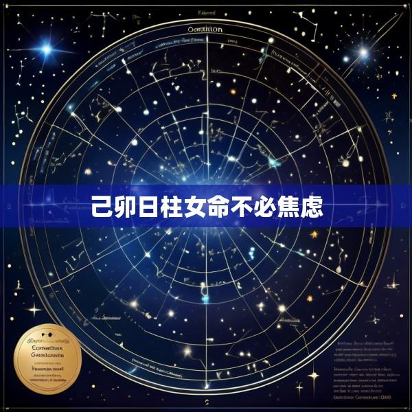 己卯日柱女命不必焦虑