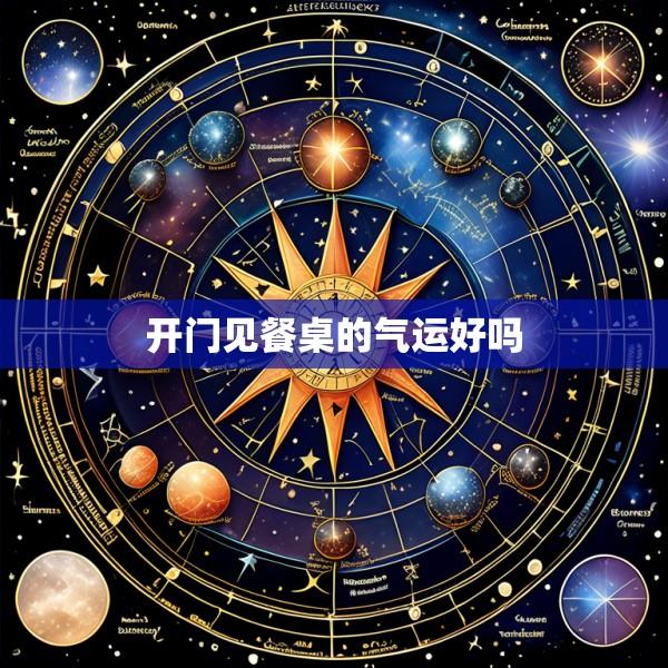 开门见餐桌的气运好吗