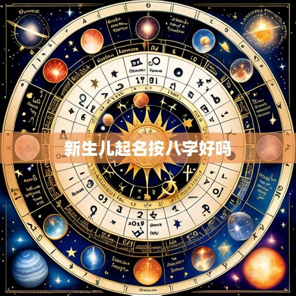 新生儿起名按八字好吗