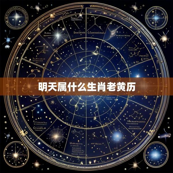 明天属什么生肖老黄历