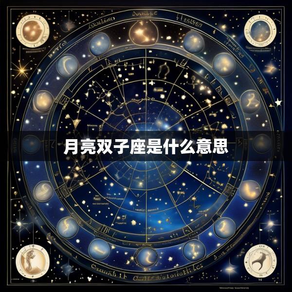 月亮双子座是什么意思