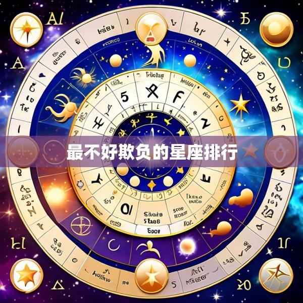 最不好欺负的星座排行