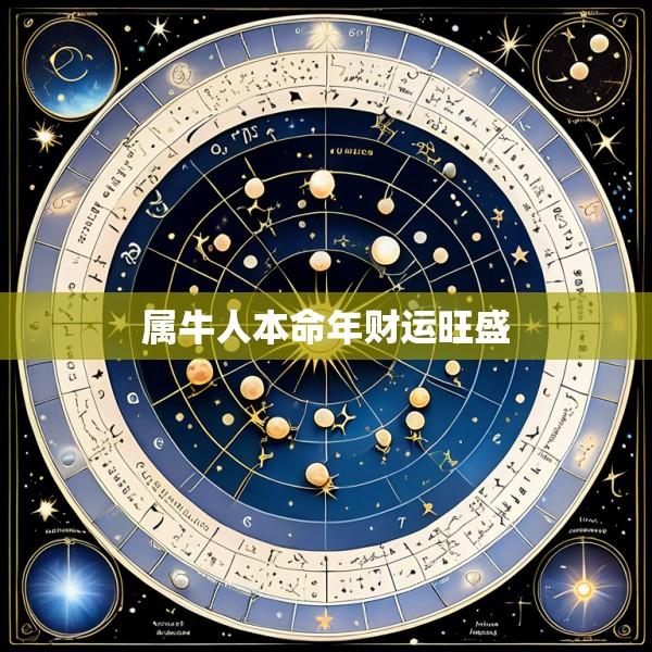 属牛人本命年财运旺盛