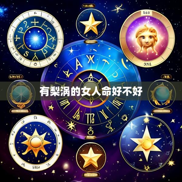 有梨涡的女人命好不好