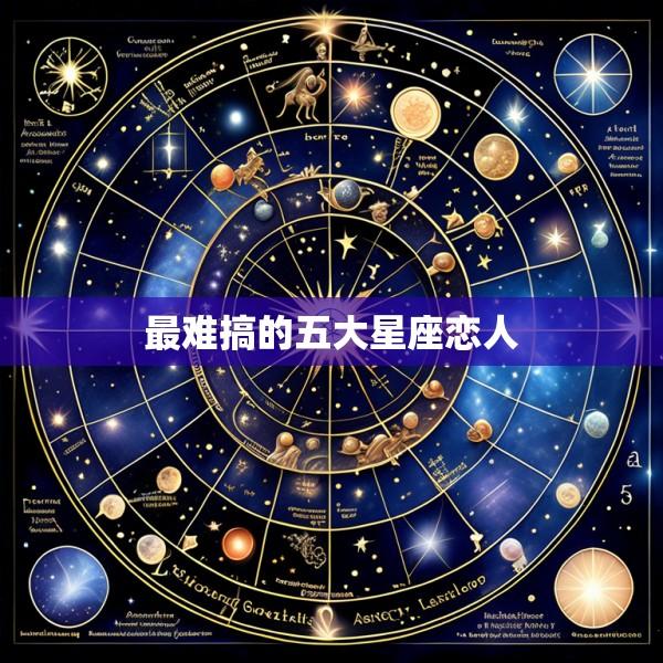 最难搞的五大星座恋人