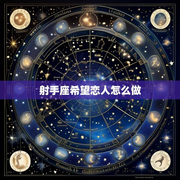 射手座希望恋人怎么做