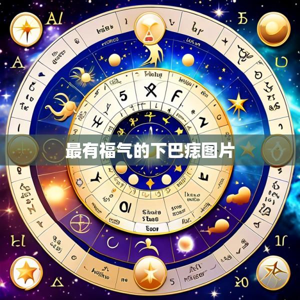 最有福气的下巴痣图片