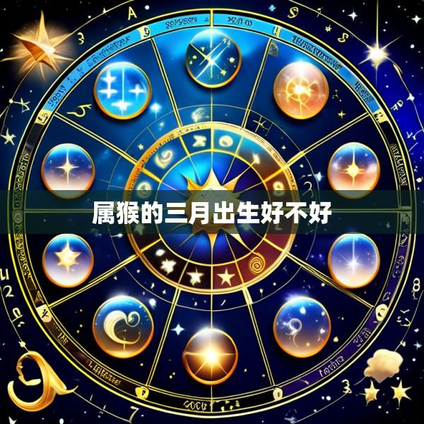 属猴的三月出生好不好