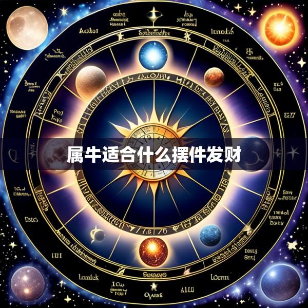 属牛适合什么摆件发财