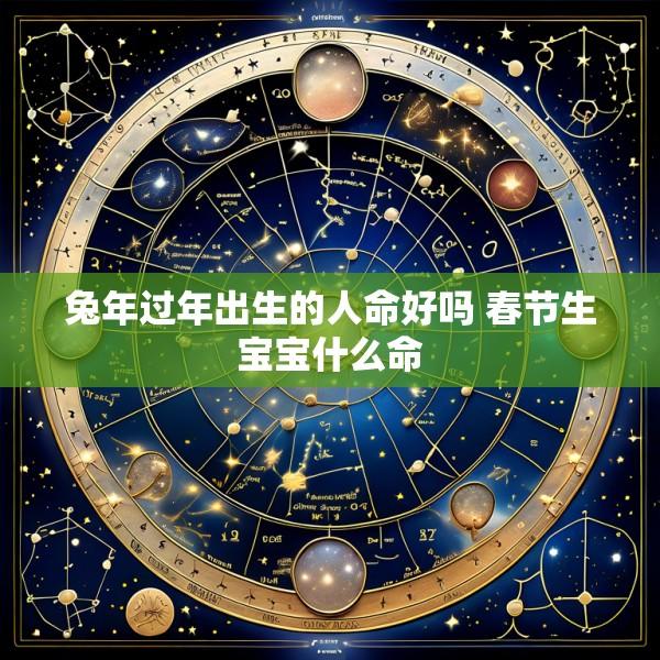 兔年过年出生的人命好吗 春节生宝宝什么命