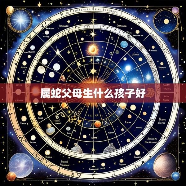 属蛇父母生什么孩子好