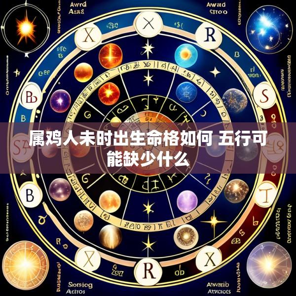 属鸡人未时出生命格如何 五行可能缺少什么