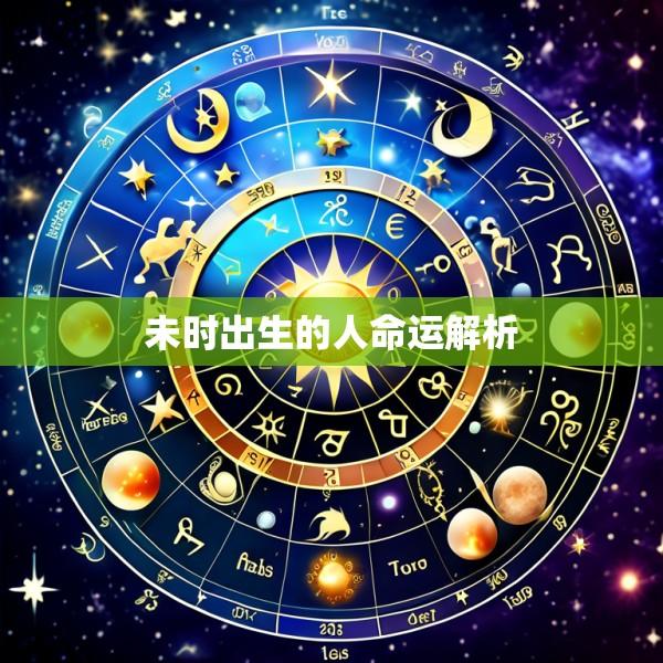 未时出生的人命运解析