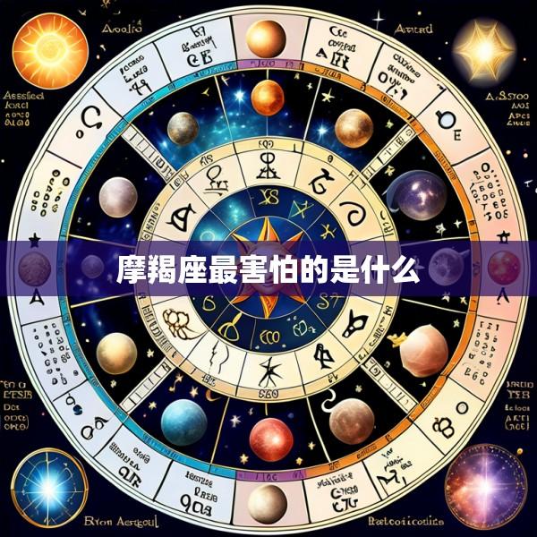 摩羯座最害怕的是什么