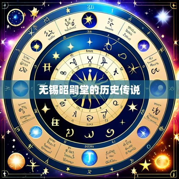 无锡昭嗣堂的历史传说
