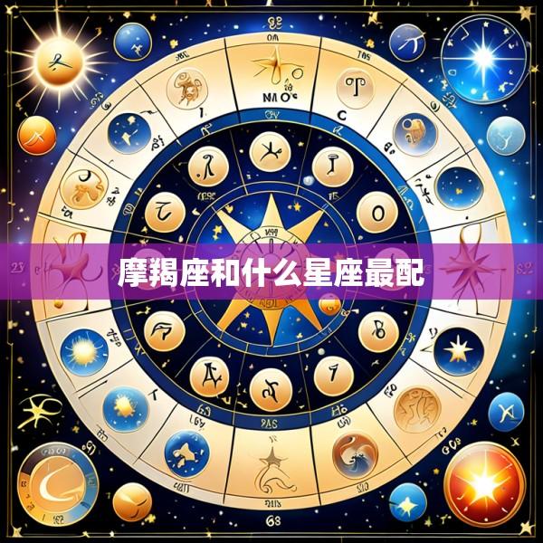 摩羯座和什么星座最配