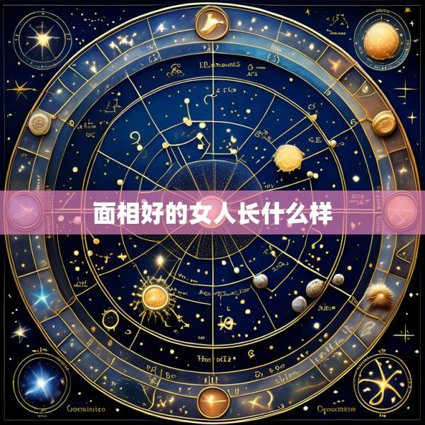 面相好的女人长什么样