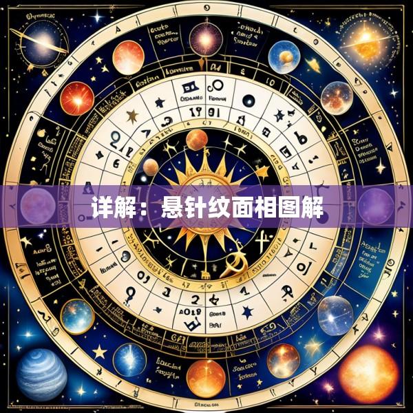 详解:悬针纹面相图解