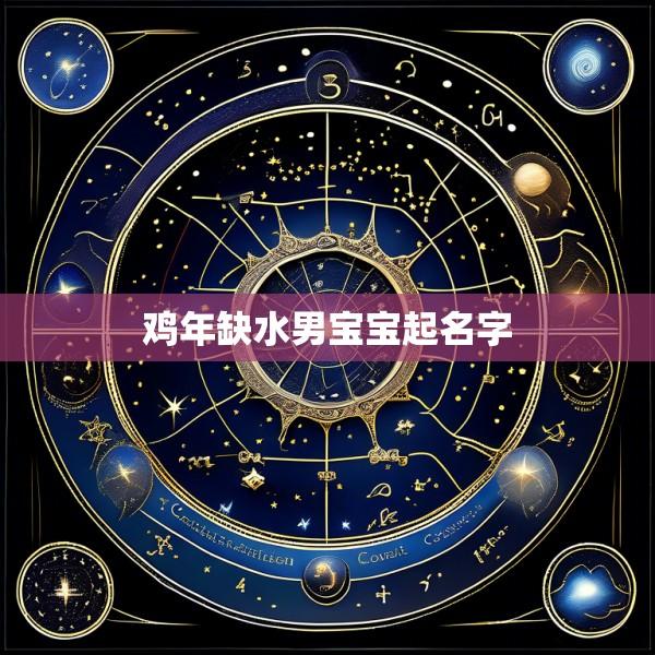 鸡年缺水男宝宝起名字