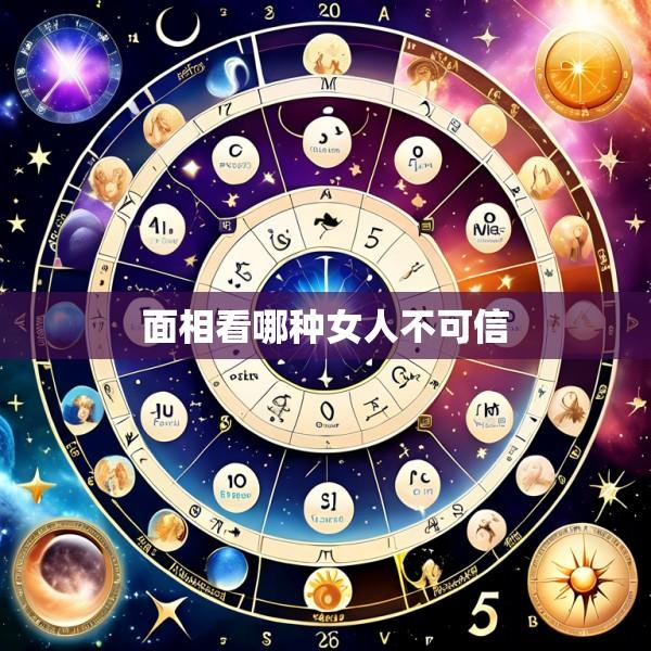 面相看哪种女人不可信