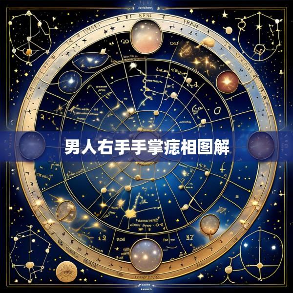 男人右手手掌痣相图解