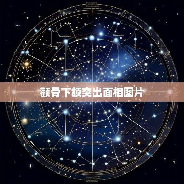 颧骨下颌突出面相图片