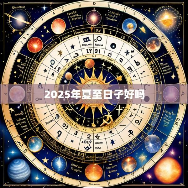 2025年夏至日子好吗