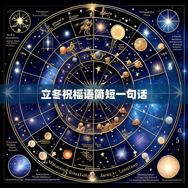 立冬祝福语简短一句话