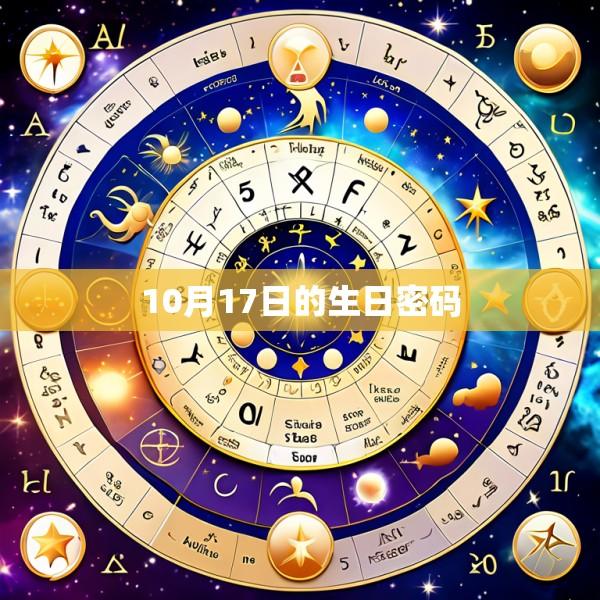 10月17日的生日密码