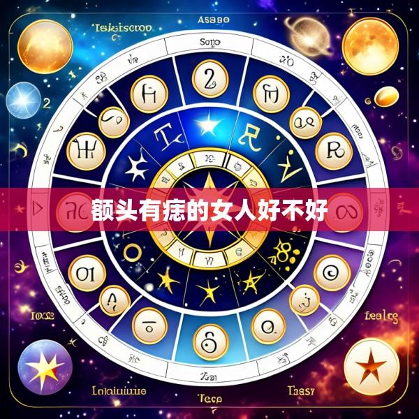 额头有痣的女人好不好