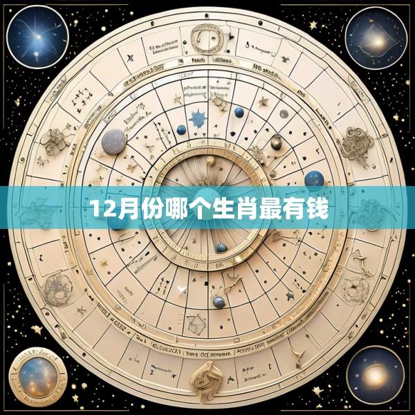 12月份哪个生肖最有钱