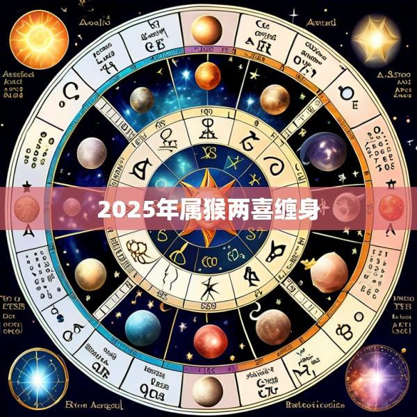 2025年属猴两喜缠身