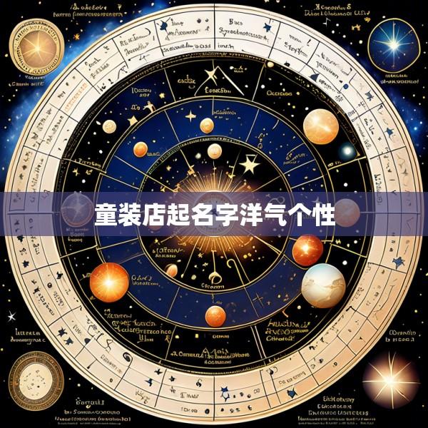 童装店起名字洋气个性
