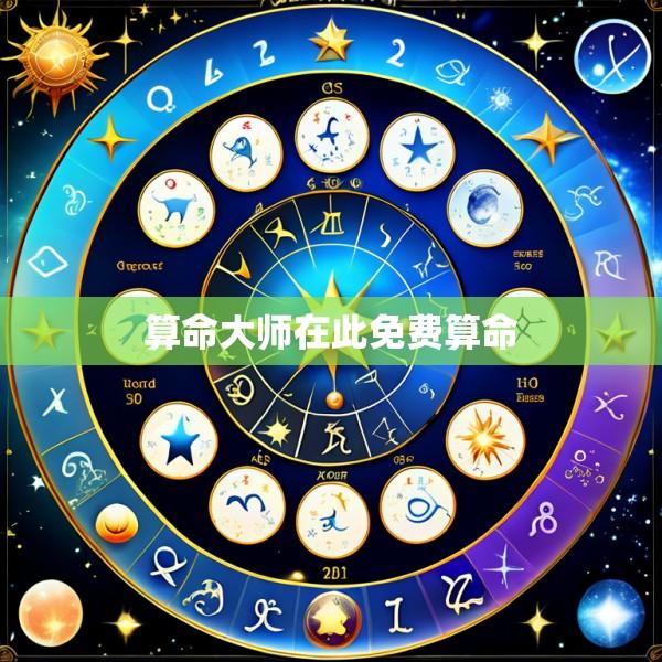 算命大师在此免费算命