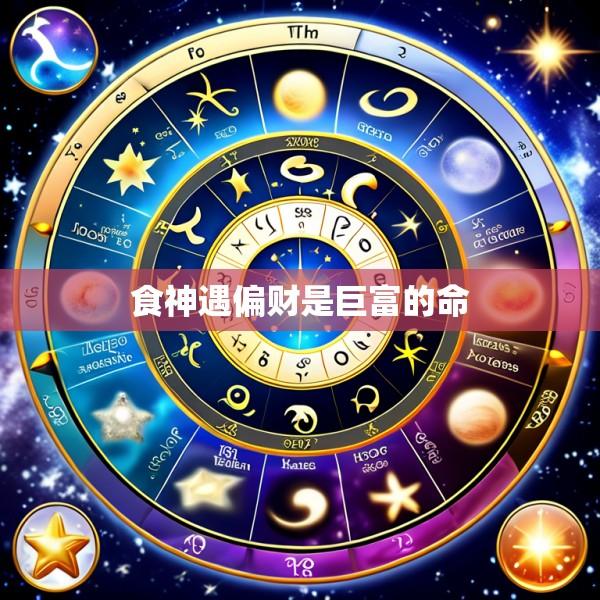 食神遇偏财是巨富的命