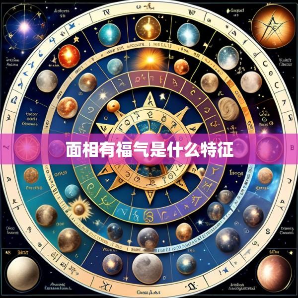 面相有福气是什么特征