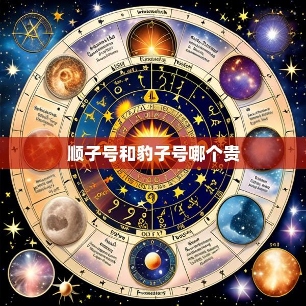 顺子号和豹子号哪个贵