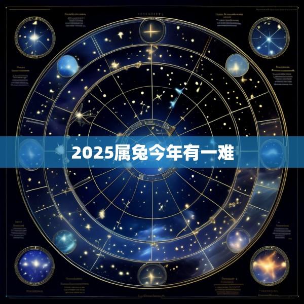 2025属兔今年有一难